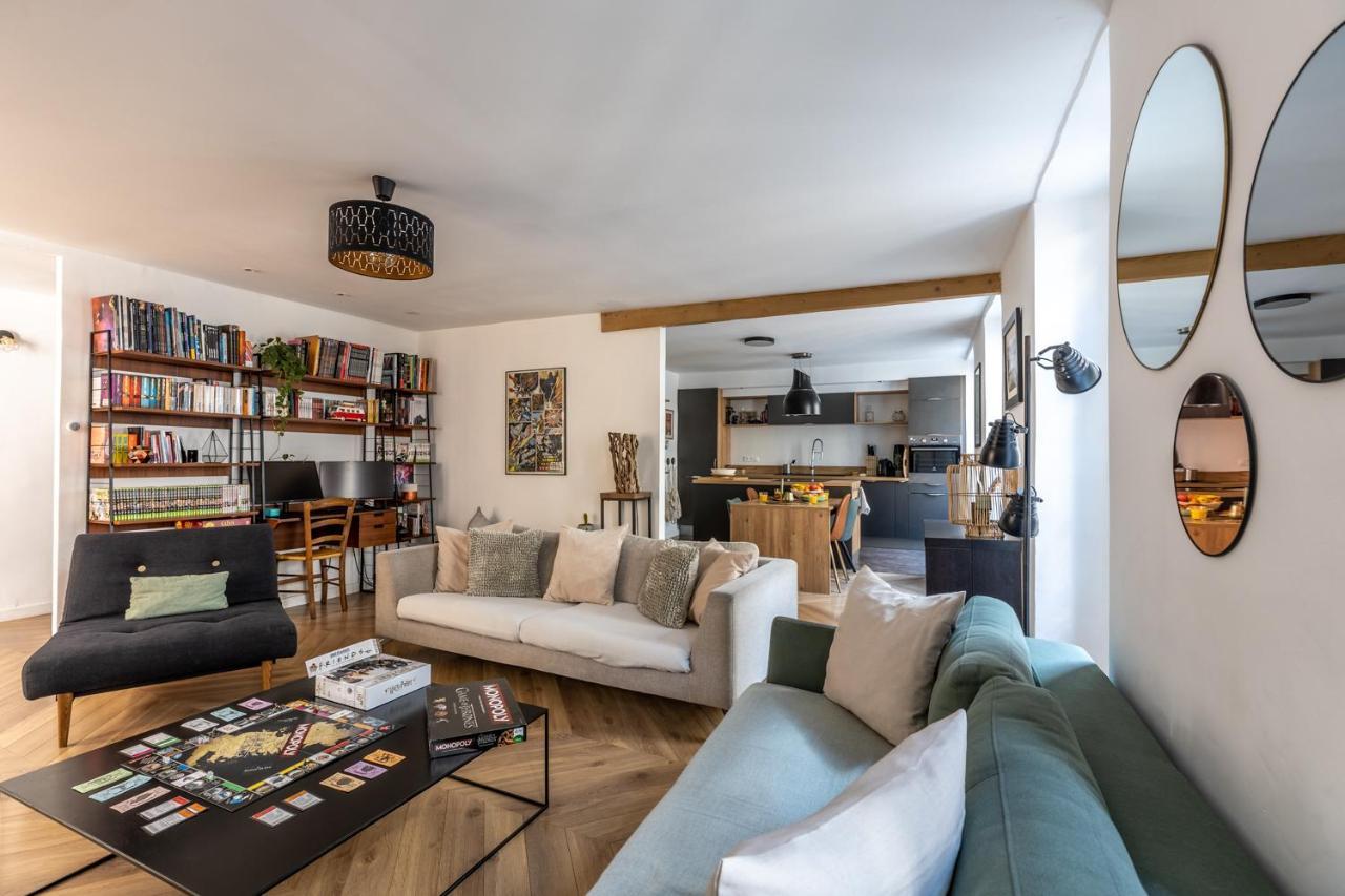 Апартаменты 90M2 Renove - Terrasse En Plein Coeur De Марсель Экстерьер фото