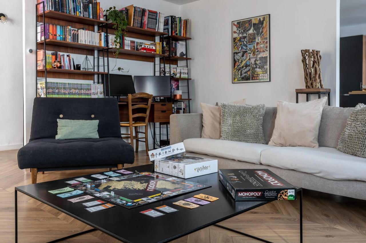Апартаменты 90M2 Renove - Terrasse En Plein Coeur De Марсель Экстерьер фото